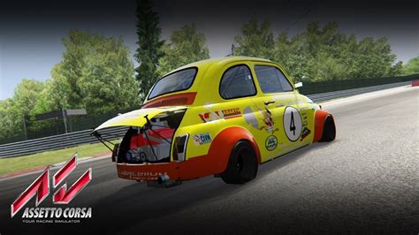 Assetto Corsa Minicar Fiat 500 Krajiska Zmija Hill Climb Modders