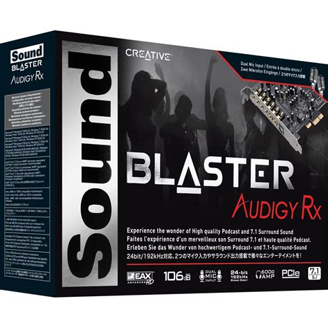 Creative Sound Blaster Audigy RX PCIe - Soundkarten PCIe | Mindfactory.de