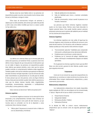 Alteraciones Mentales En El Adulto Mayor PDF