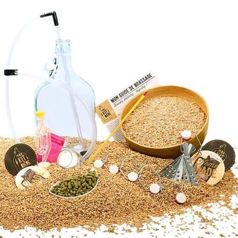 Kit complet de brassage artisanal de bière blonde Pour L de bière Mon Kit à Bière