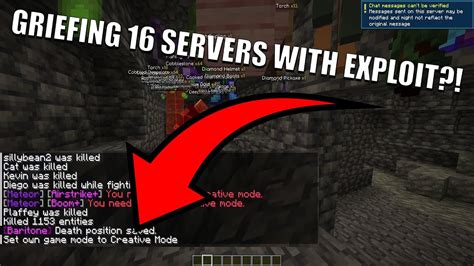 Minecraft Griefing Griefing Servers W Op Episode Youtube