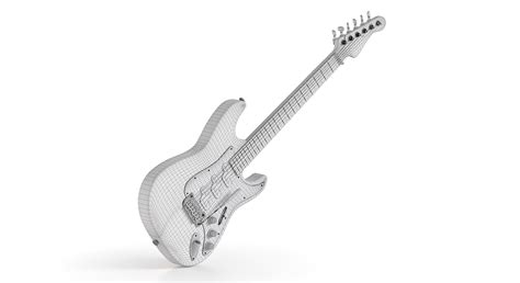 Electric Guitar 3d Model Turbosquid 2079389