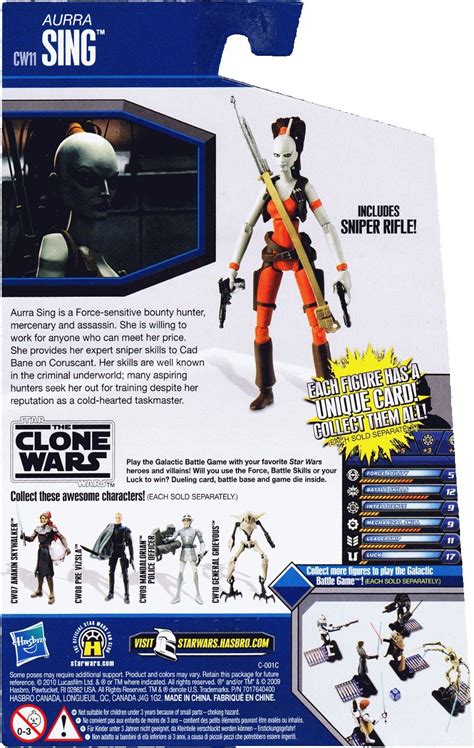 Aurra Sing Includes Sniper Rifle The Clone Wars Shadow Of The Dark