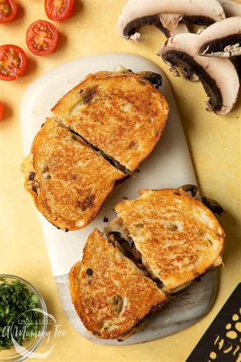 Incredible Cheese And Mushroom Toastie Recipe