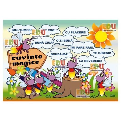 Cuvinte Magice Grupa Licuricilor Eduprescolar Ro