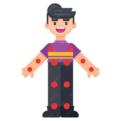 Premium Vector Boy Character For Rigging And Animation