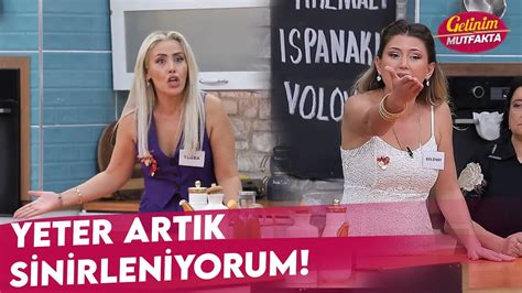 Tuğba ile Gülenay Birbirine Girdi Gelinim Mutfakta 21 Eylül Perşembe