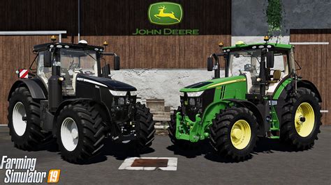 JOHN DEERE 7R SERIES v1.0 - FS19 mod - FS19.net