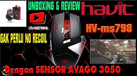 Gamenote Gaming Mouse Hv Ms Unboxing Review Macro Havit Ms