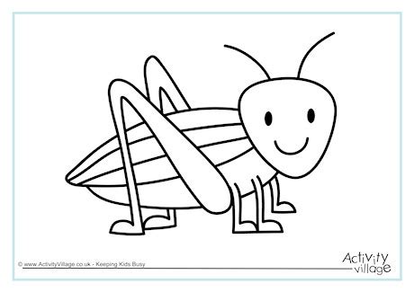 Cricket Coloring Pages at GetColorings.com | Free printable colorings ...