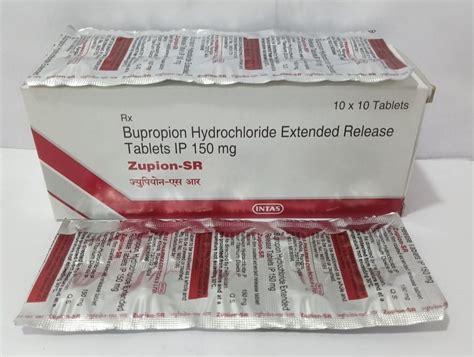 Bupron Xl 300 Tablet Bupropion Hydrochloride Prolonged Release Tablet At Rs 225 Strip Nagpur