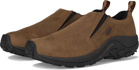 Merrell Mens Jungle Moc Nubuck Wp Moccasin Hiking Shoes