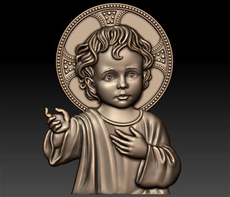 3D Print Model Baby Jesus CGTrader Sculpture Art Sculptures Finding