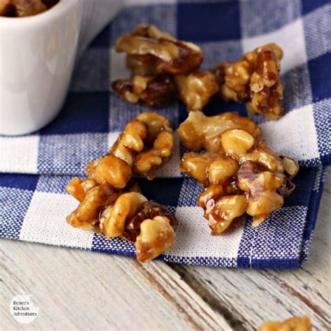 Maple Syrup Glazed Walnuts Renees Kitchen Adventures
