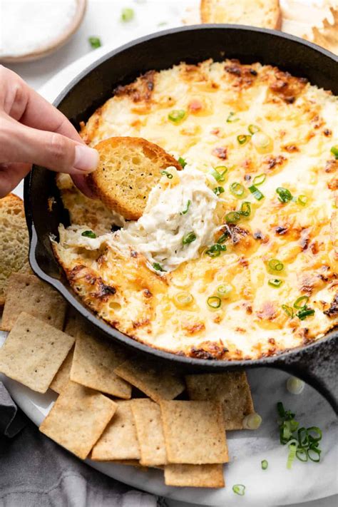 Hot Baked Crab Dip Erin Lives Whole