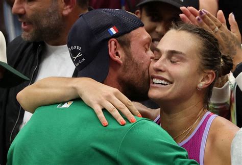 Aryna Sabalenka Showers Boyfriend Georgios Frangulis With Love in an