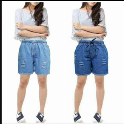 Jual Celana Hotpants Jeans Polos Jumbo Dan Standart Hot Pants Jins Polos Hp Jean Shopee