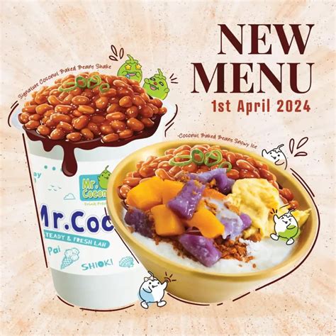 Mr Coconut Singapore Menu Price List Updated