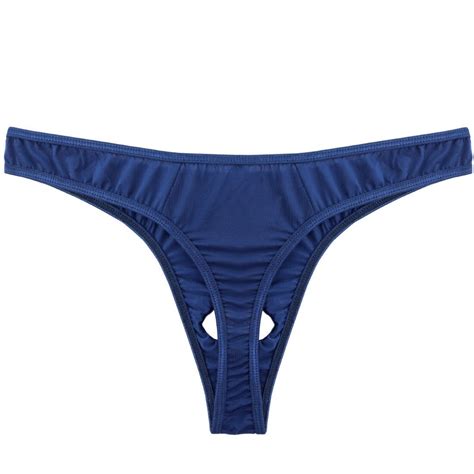 Sexy Men Lingerie Penis Hole Underwear Micro Thong Bikini Briefs G String Bikini Ebay