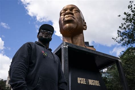 George Floyd memorial statue in NYC defaced again - silive.com