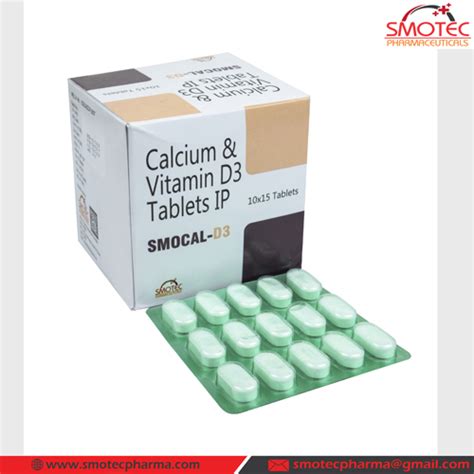 Smocal D Tablets Smotec Pharmaceuticals