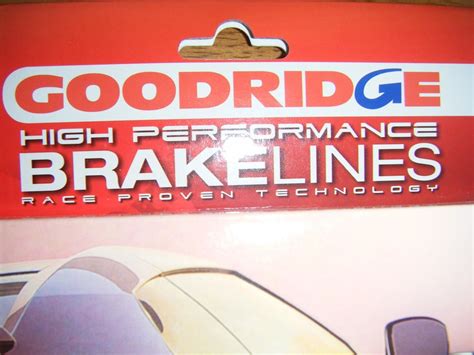Армированные тормозные шланги GOODRIDGE — SUV-and-TRUCK.ru на DRIVE2