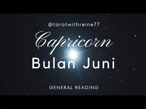 CAPRICORN Juni 2023 Ada Perubahan Dan Kemudahan Di Bulan Ini YouTube