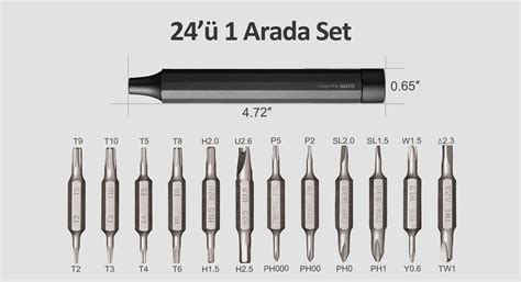 Xiaomi Hoto Kit Tornavida 24 In 1 Elektronikçi Tornavida Seti ...