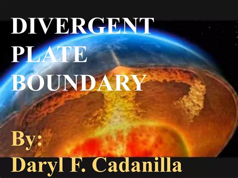 Divergent plate boundary PPT | PPT