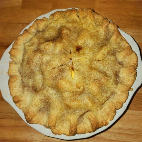 Grandmas Peach Cobbler Pie