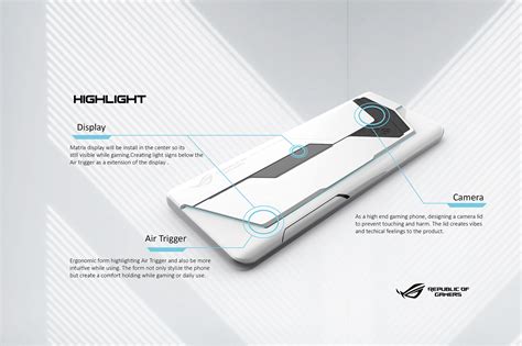 Concept Rog Gaming Phone Design on Behance