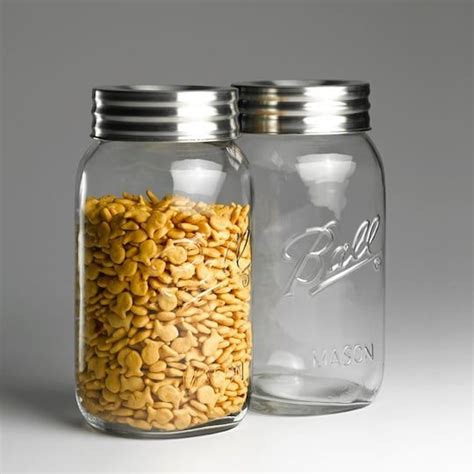 Ball® Mason Jar 1 Gal Michaels® Ball Mason Jars Wide Mouth Glass Jars Glass Mason Jars