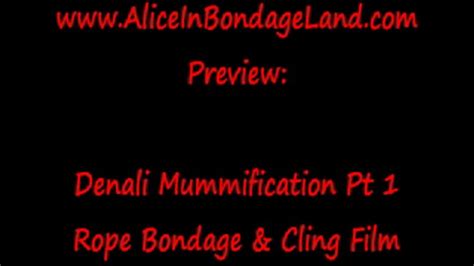 Rope B Cling Film Pt Lesbian Mummification Duct Tape Alice In Lesbian Land FemDom GG