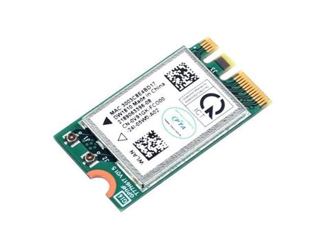 Dual Band Qualcomm QCA9377 QCNFA435 M 2 Wifi Card DW1810 433Mbps