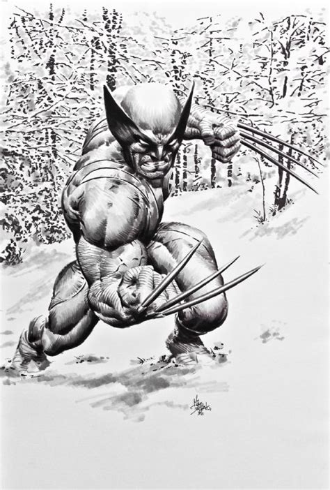 Wolverine By Mike Deodato Jr Comic Art Wolverine Marvel Mike