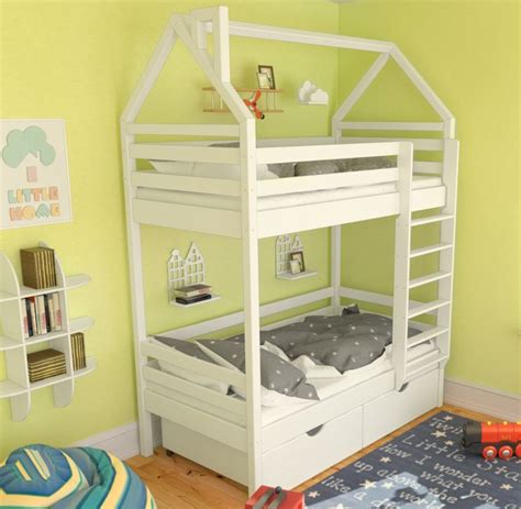 Железная кровать для детей - 81 фото