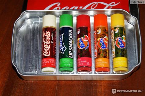 Бальзам для губ Lip Smackers Coca Cola «coca Colовые губы и Fantaвые