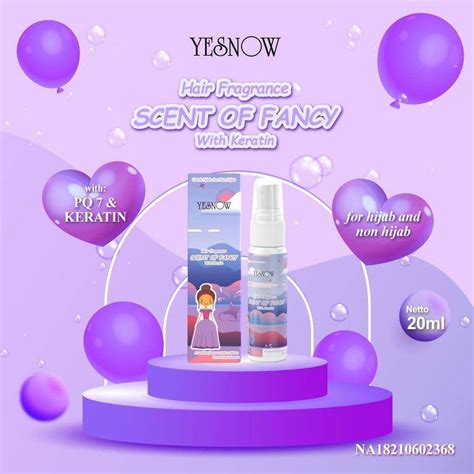 YESNOW HAIR FRAGRANCE MIST 20 ML FOR HIJAB NON HIJAB | Lazada Indonesia