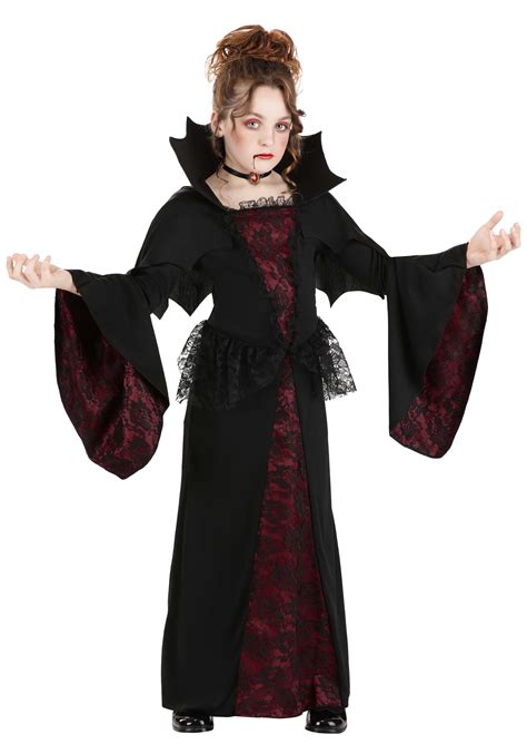 Dark Gothic Vampire Girl Costumes Halloween Costumes