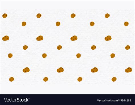 Cookie seamless pattern background Royalty Free Vector Image