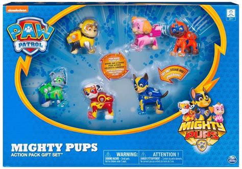 Эксклюзивный Набор Щенячий патруль Paw Patrol Мега щенки (Mighty Pups ...