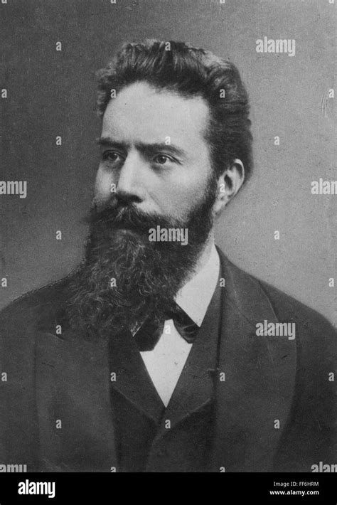 WILHELM CONRAD ROENTGEN N 1845 1923 German Physicist Stock Photo Alamy