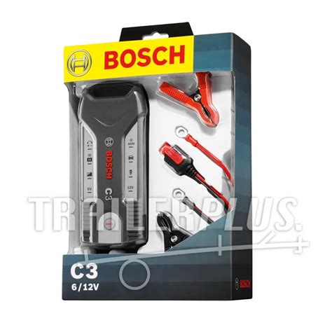 Bosch - Acculader C3 | Trailerplus.nl