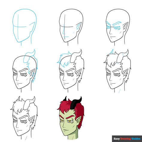 Realistic Demon Sketches