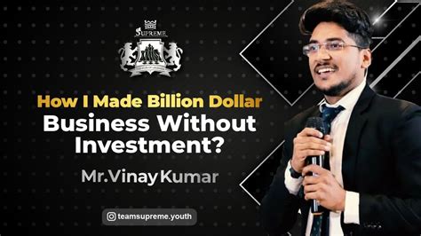 How I Made Billion Dollar Business Without Investment Youtube