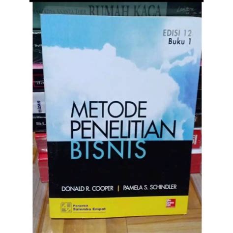 Jual Metode Penelitian Bisnis Edisi Buku Cooper Schindler