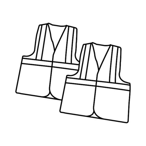 Premium Vector Vest Icon