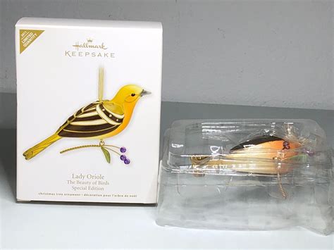 Hallmark Keepsake Ornament Lady Oriole Beauty Of The Birds Special