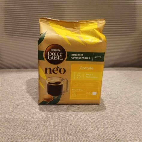 NEO Grande par NESCAFÉ Dolce Gusto 48 Dosettes de café 4 boîtes de