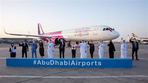 Wizz Air Abu Dhabi Celebrates The Arrival Of Its First New Aircraft